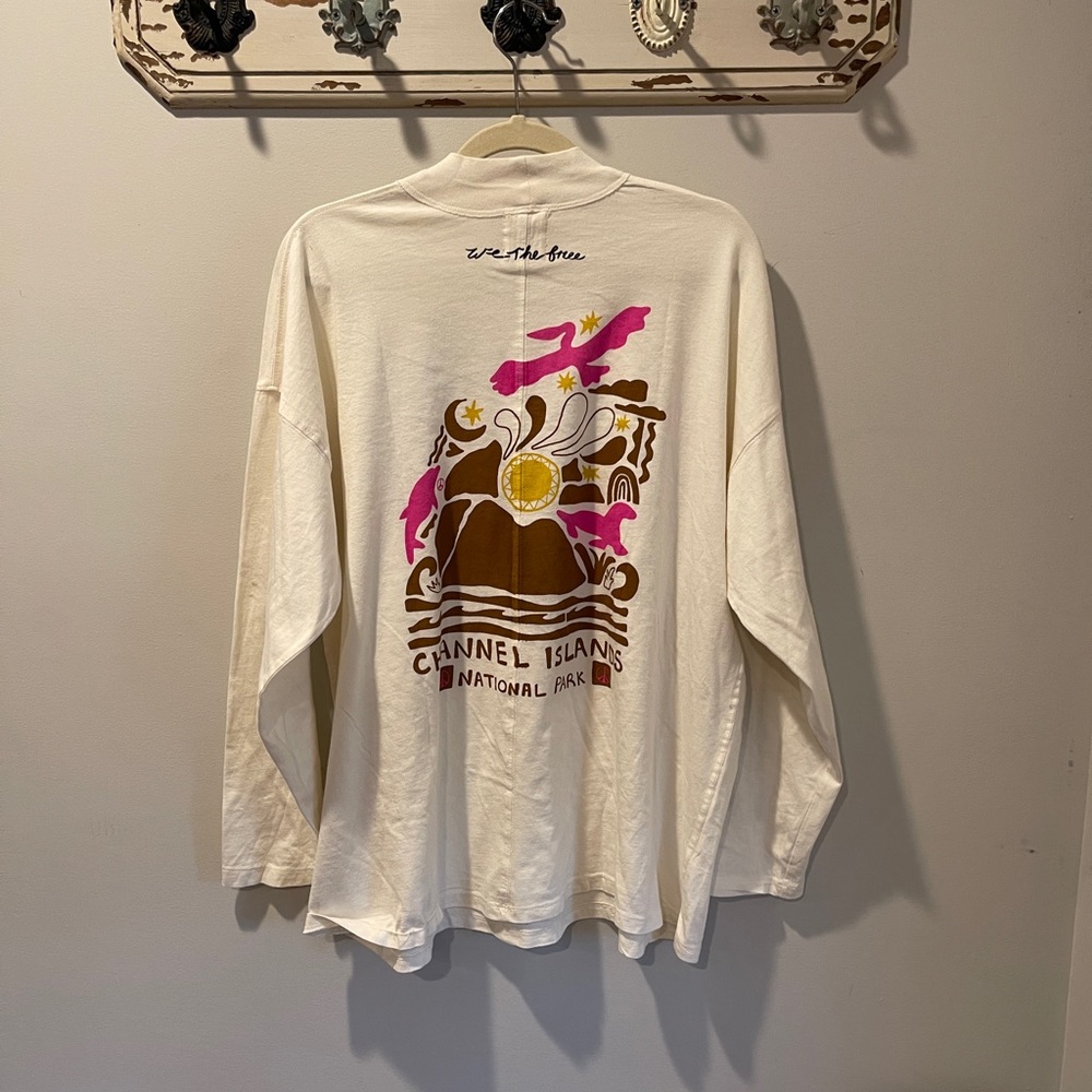 NWOT Free People Care FP National Parks Tee - Picture 5 of 6